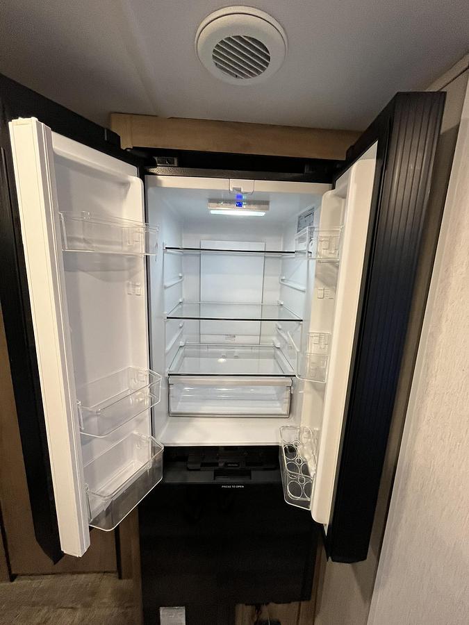 Used 2024 Forest River Cherokee Grey Wolf Black Label 22RRBL Travel Trailer Toy Hauler