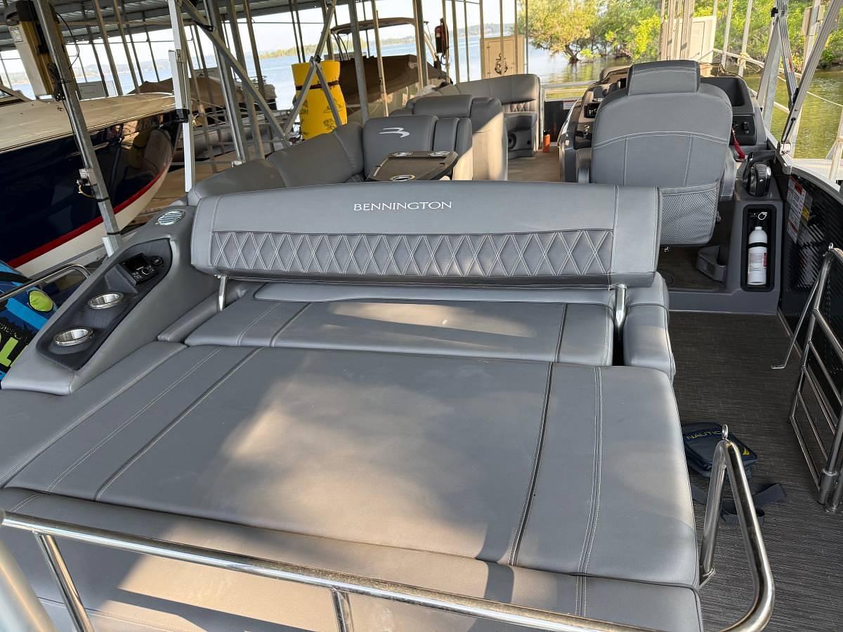 Used 2023 Bennington Tritoon Pontoon Boat