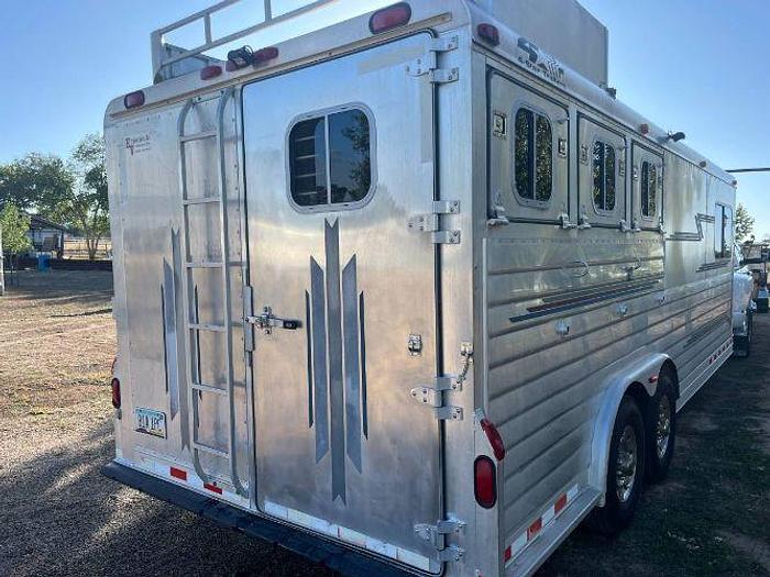 Used 2001 4 Star Livestock Trailer