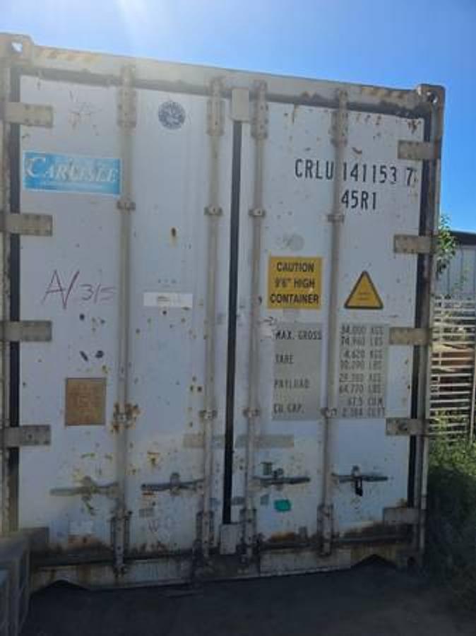 Used 2005 Conex Reefer Refrigerator/Freezer Shipping Container 40ft