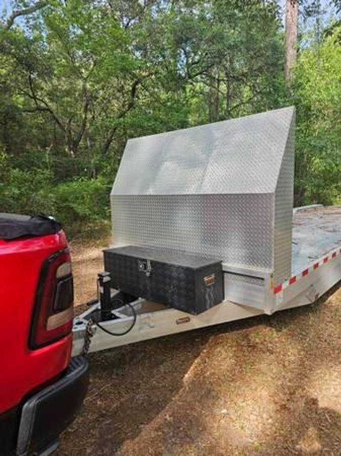 Used 2025 Wolverine 36' x 7' Car Hauler Trailer