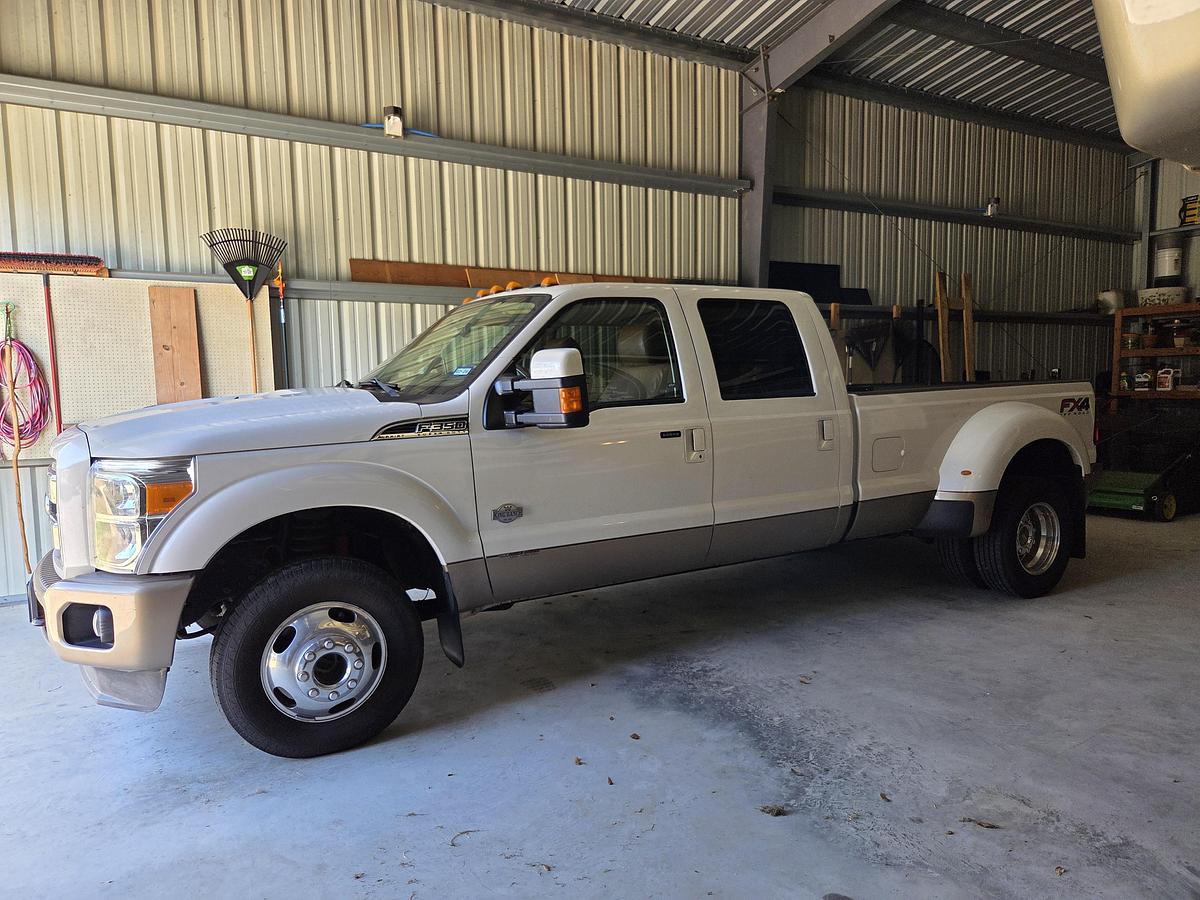 Used 2014 Redwood 36FB and 2014 Ford F350