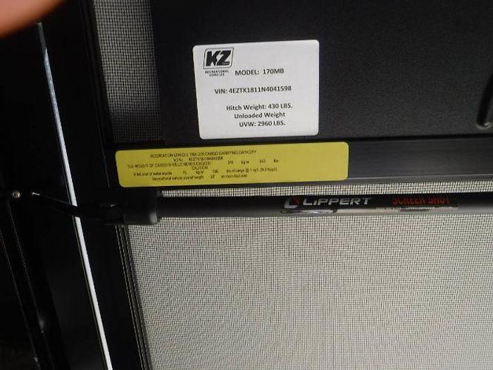 Used 2022 KZ Sportsman 170MB