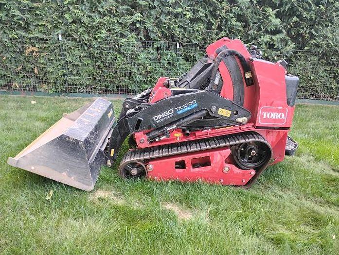 Used 2020 TORO Dingo TX1000 with Four Attachments