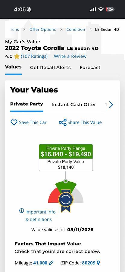 Used 2022 Toyota Corolla