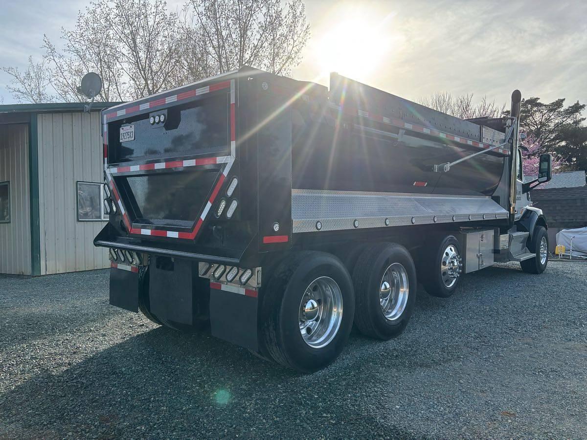 Used 2018 Peterbilt 579 Four Axle Dump Truck
