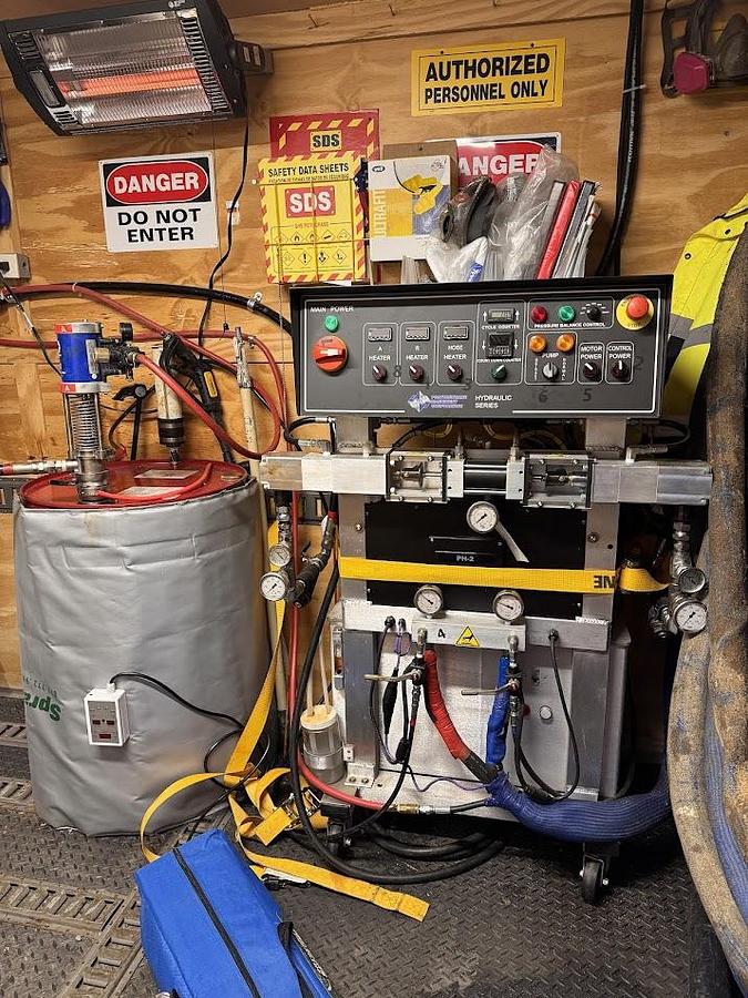 Used 2022 Spartan Spray Foam Insulation Rig