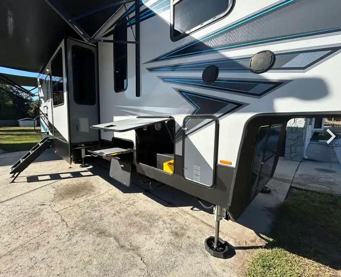 Used 2022 Heartland Cyclone 4006 Toy Hauler