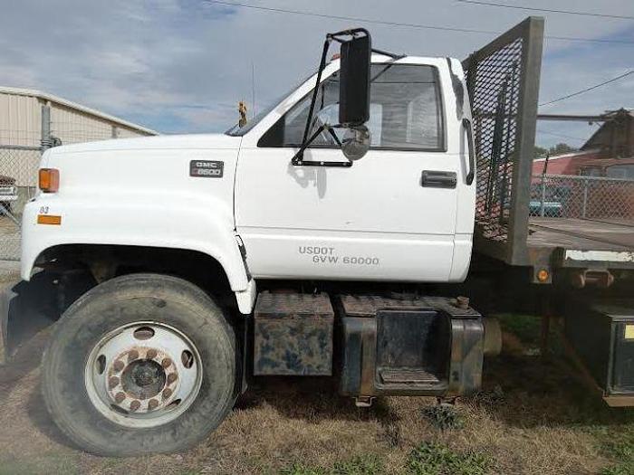 Used 1999 GMC C8500 Roll-Off Truss Delivery Truck