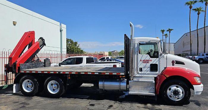 Used 2017 Palfinger PK15500 Crane Mounted on a 2017 Kenworth T370