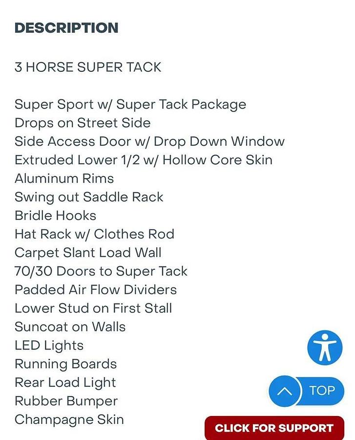 Used 2023 Sundowner Supertack 3 Horse