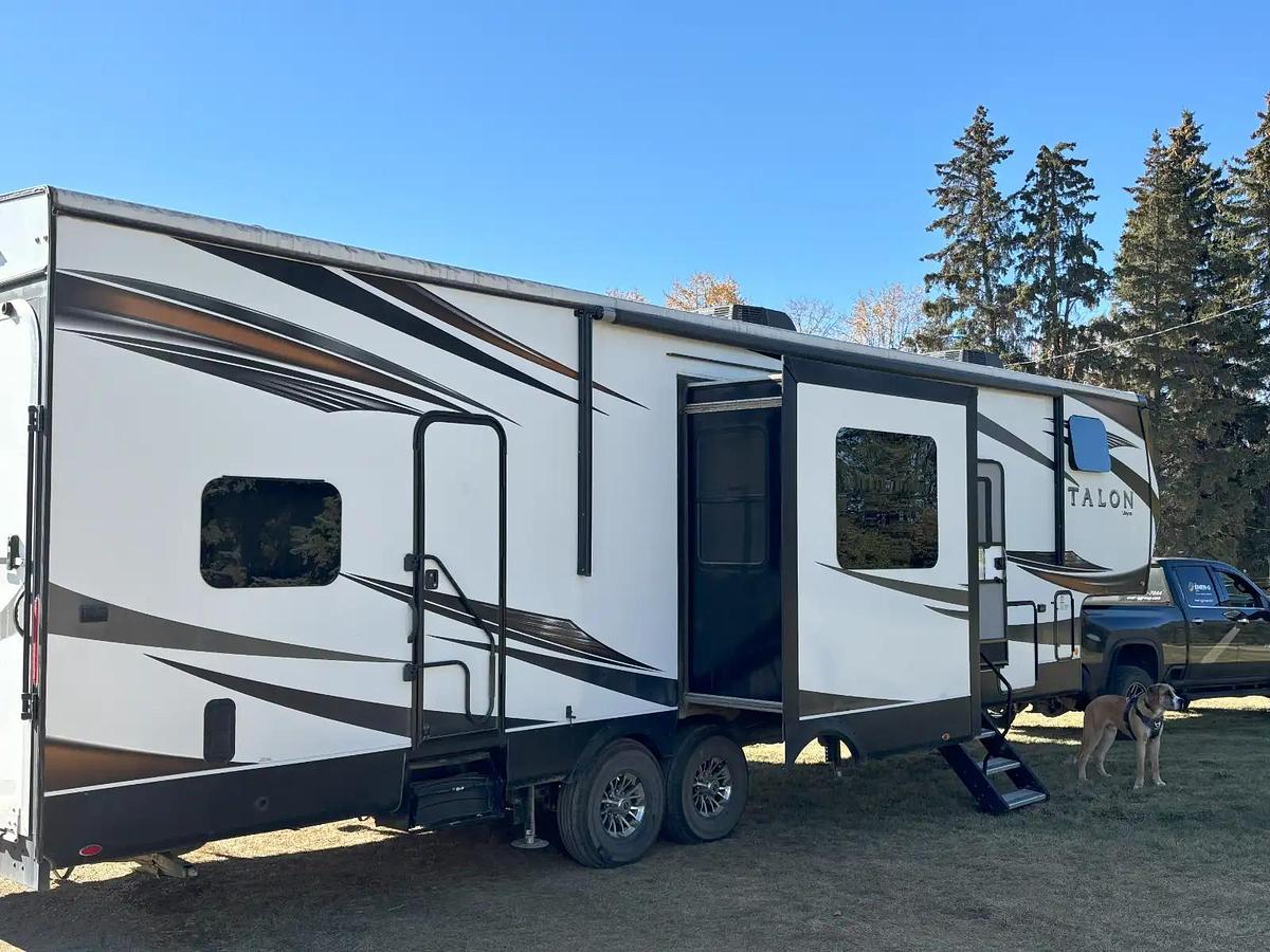 Used 2019 Jayco Talon 413T Travel Trailer Toy Hauler