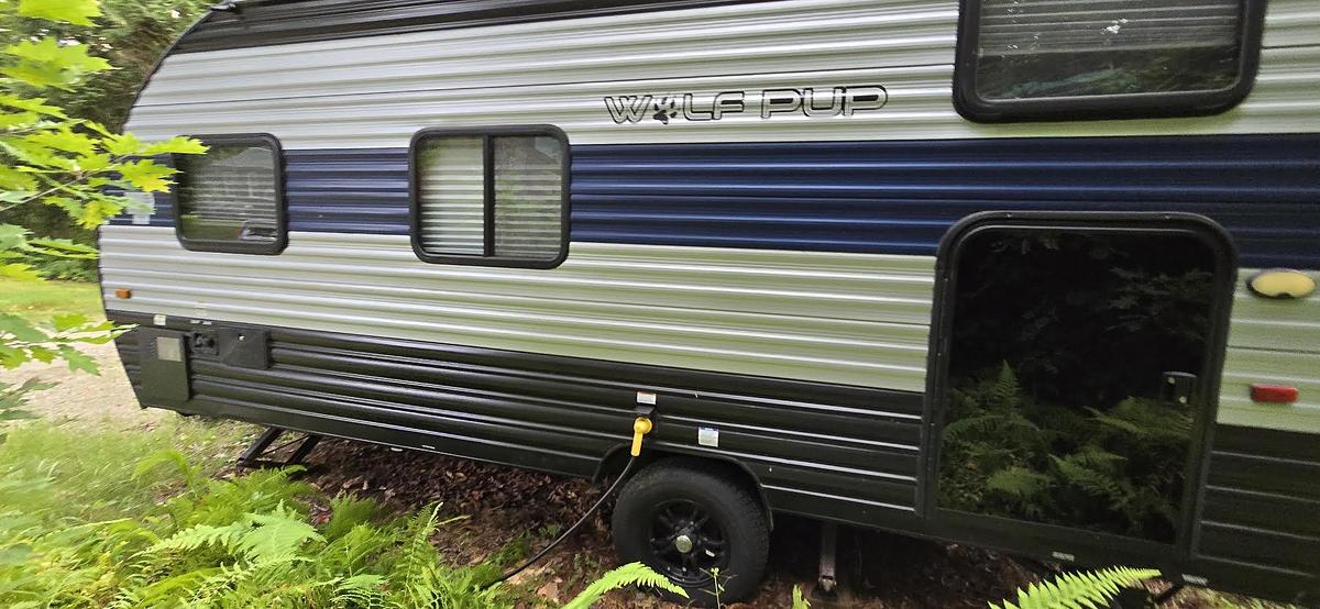 Used 2022 Forest River Wolf Pup 16BHS Travel Trailer