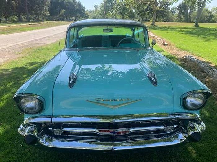 Used 1957 Chevrolet Bel Air 2 door hard top Resto mod