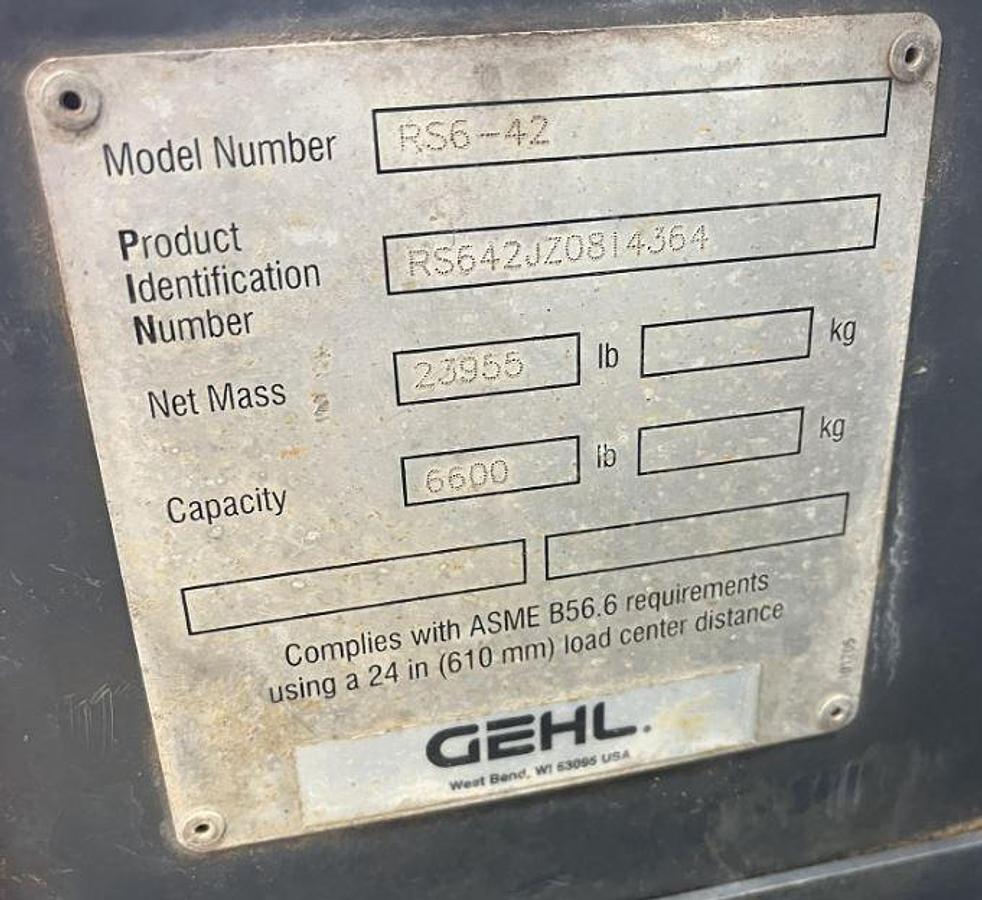 Used 2008 Gehl RS6-42