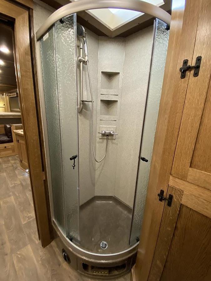 Used 2022 Cimarron Norstar 4 Horse Trailer