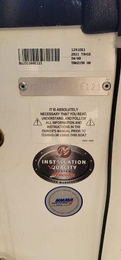 Used 2021 Tracker Marine Tahoe 2150