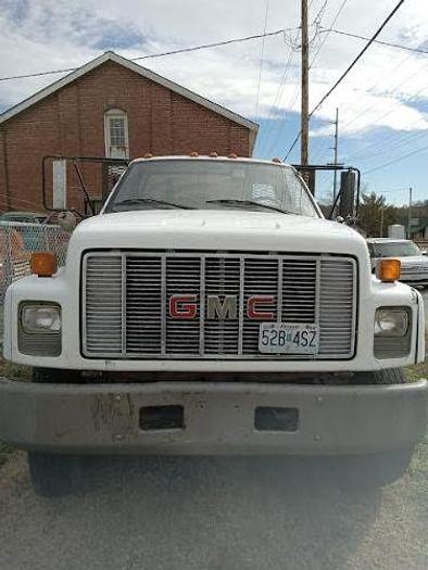 Used 1999 GMC C8500 Roll-Off Truss Delivery Truck
