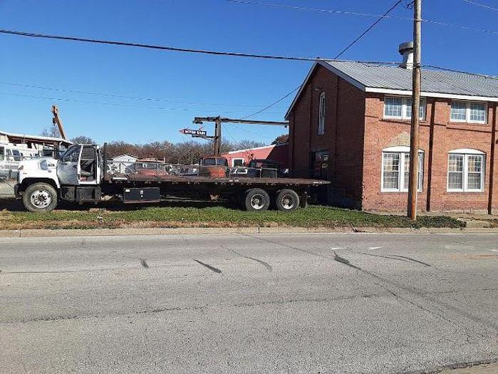 Used 1999 GMC C8500 Roll-Off Truss Delivery Truck