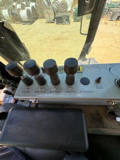 Used 2022 Bron Y3 V100 Plow attached to a 2009 John Deere 850JR Dozer