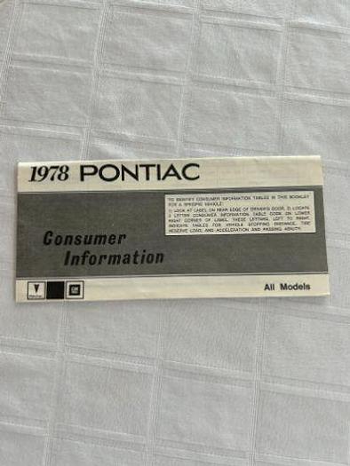 Used 1978 Pontiac Trans Am