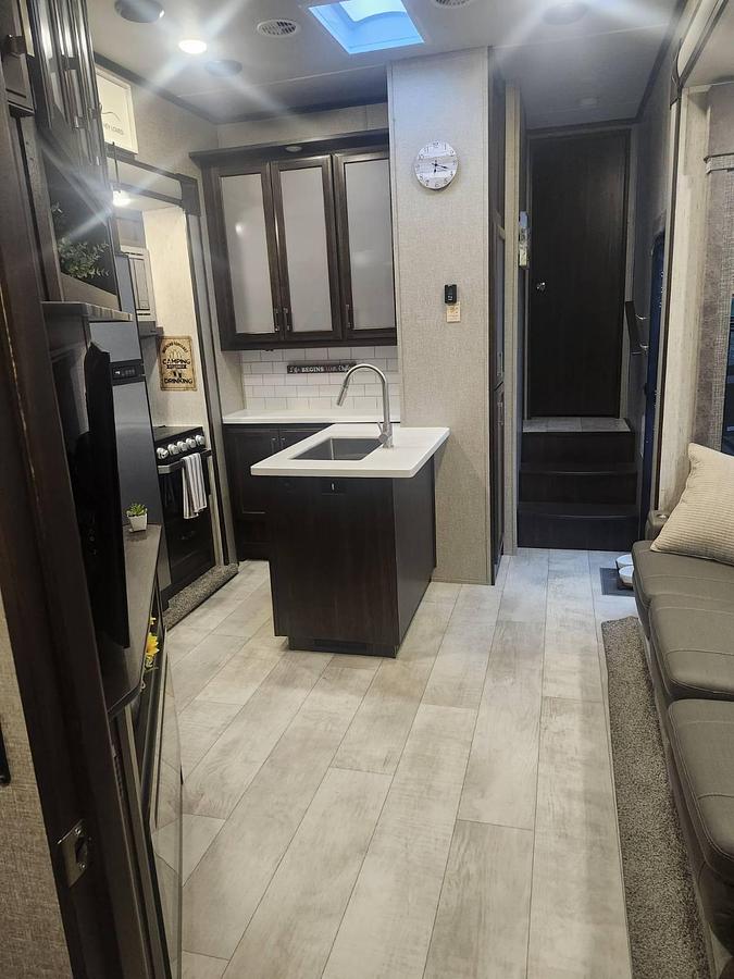 Used 2020 Grand Design Momentum G-Class 350G Fifth Wheel Toy Hauler