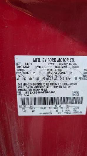 Used 2010 Ford F-150 XL