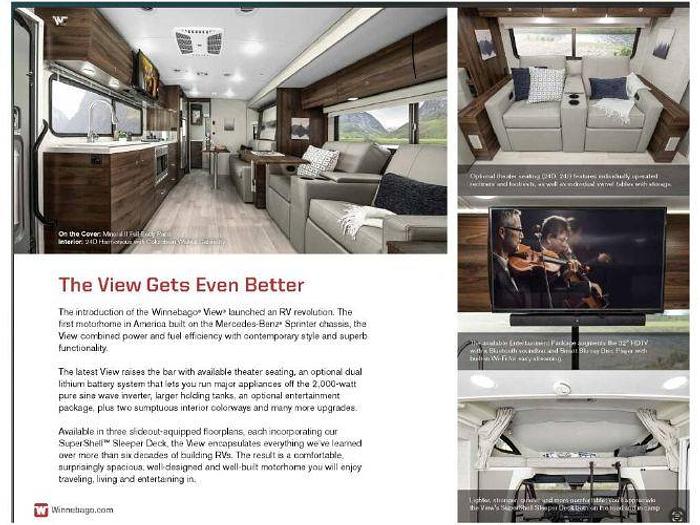 Used 2021 Winnebago View 24D Handicap Equipped Class C Motorhome