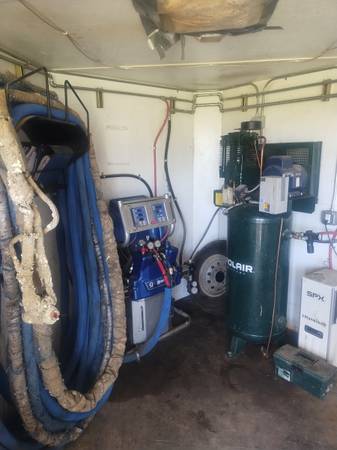 Used 2016 Spray Foam Rig Trailer | Graco Reactor H-25 | Complete Turnkey Package