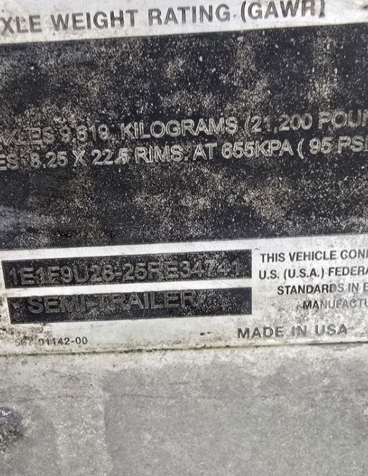 Used 2009 East Trailer