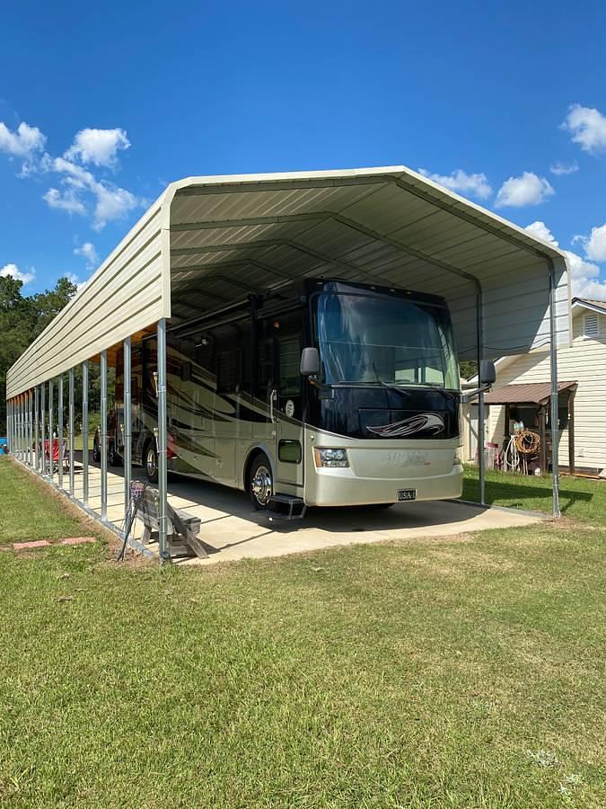 Used 2011 Tiffin Allegro Open Road RED Class A Motorhome & 2016 Jeep Trailhawk