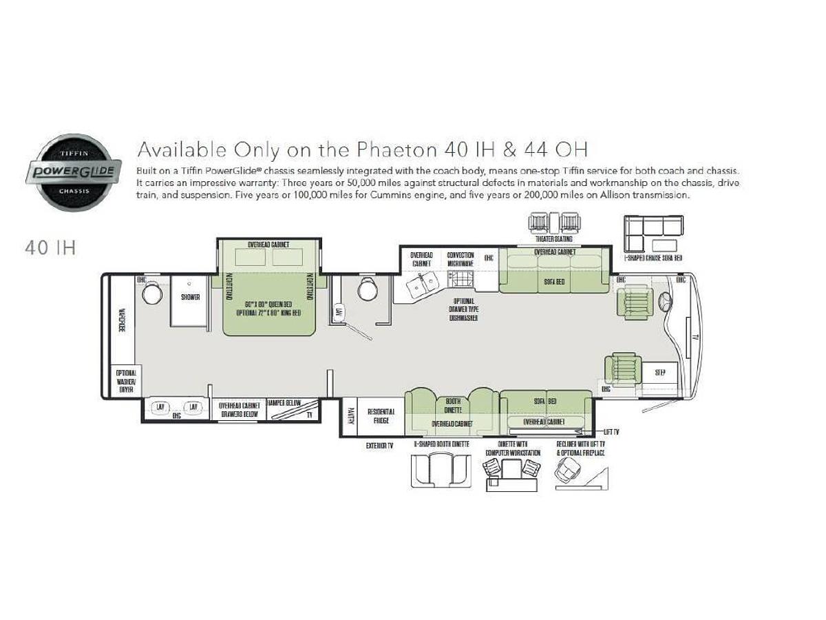 Used 2017 Tiffin Phaeton XSH 40IH