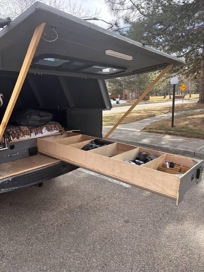 Used 2016 Ford F-150 Lariat With Camper Setup