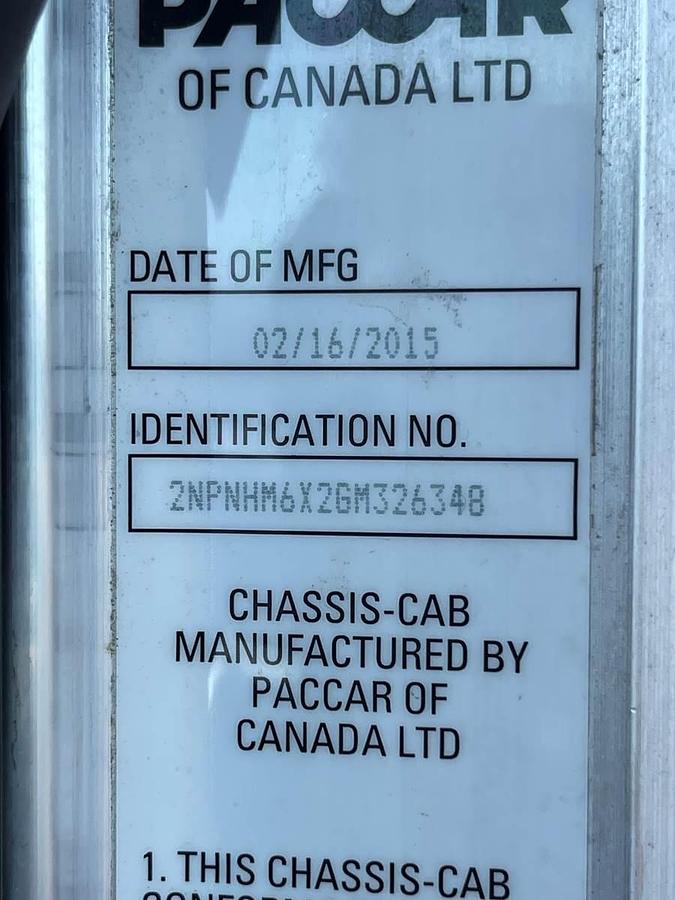 Used 2016 Peterbilt 330 Box Truck