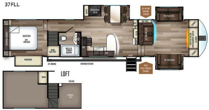 Used 2021 Forest River Sabre 37FLL