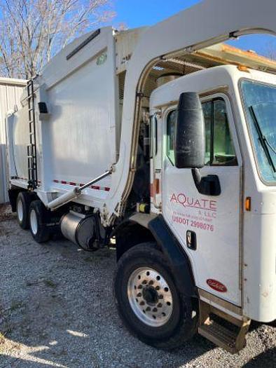 Used 2017 Peterbilt Mammoth Front Loader Garbage Truck