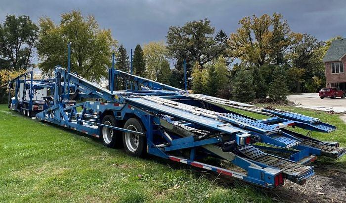 Used 2015 Peterbilt 365 and 2017 Cottrell CX6R 9 Car Hauler