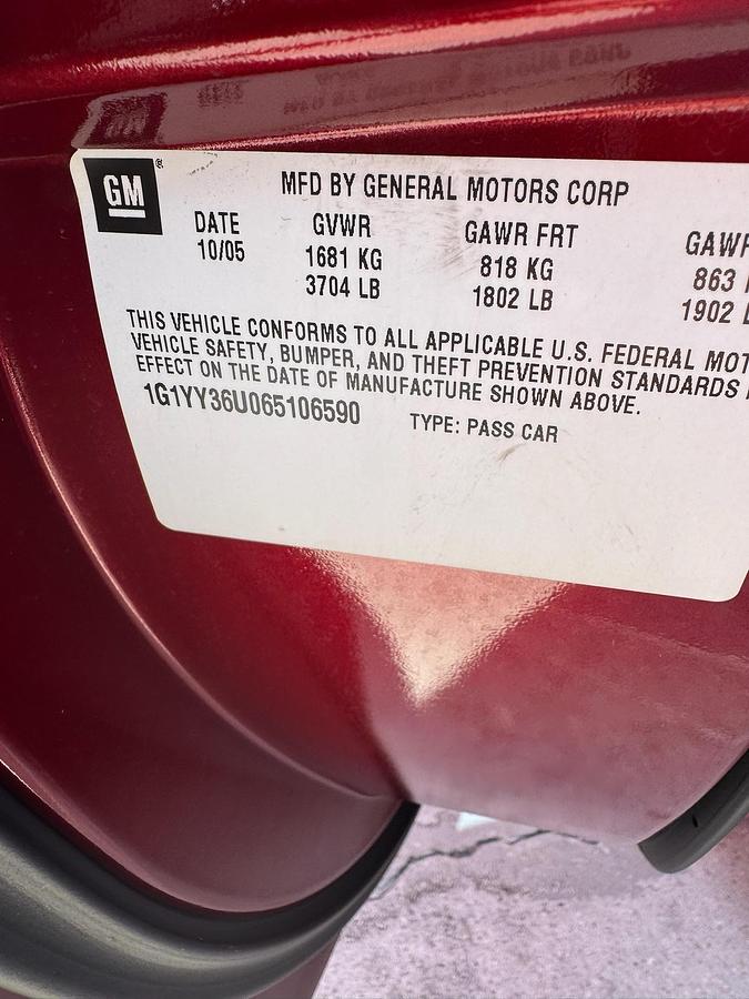 Used 2006 Chevrolet Corvette Convertible