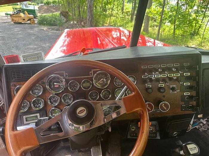 Used 1996 Peterbilt 379 EXHD with a 2003 Talbert Lowboy Trailer