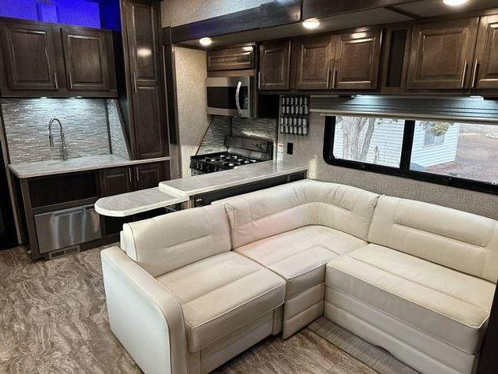 Used 2021 Luxe 48FB Fifth Wheel Toy Hauler