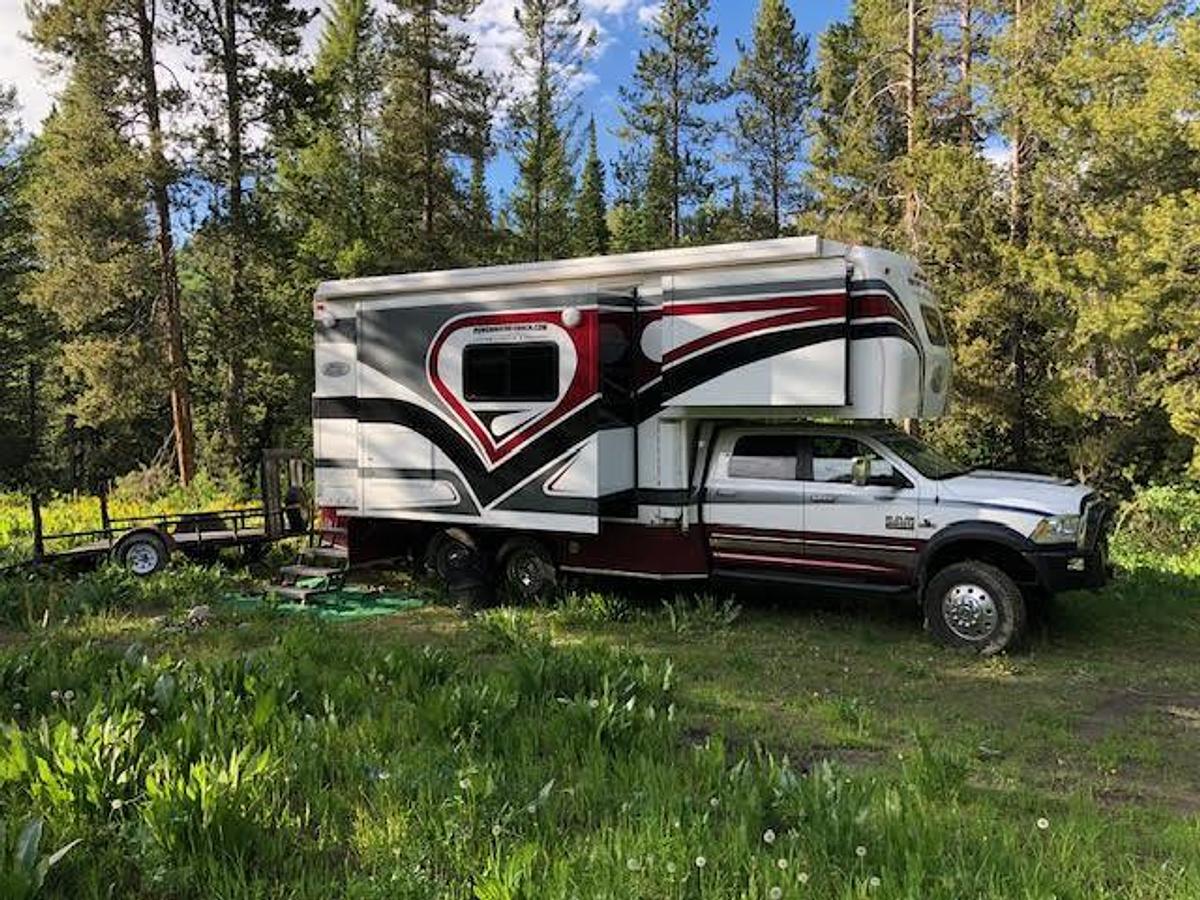 Used 2015 Dodge RAM with Camper and Trailer