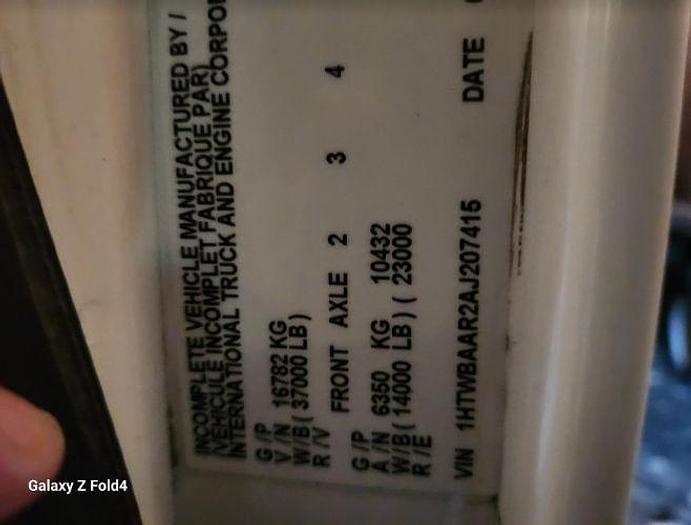 Used 2010 INTERNATIONAL 7300 Dump Truck