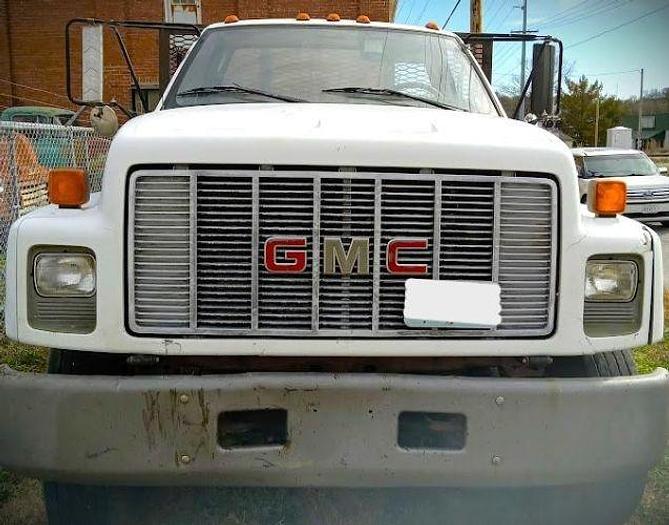 Used 1999 GMC C8500 Roll-Off Truss Delivery Truck