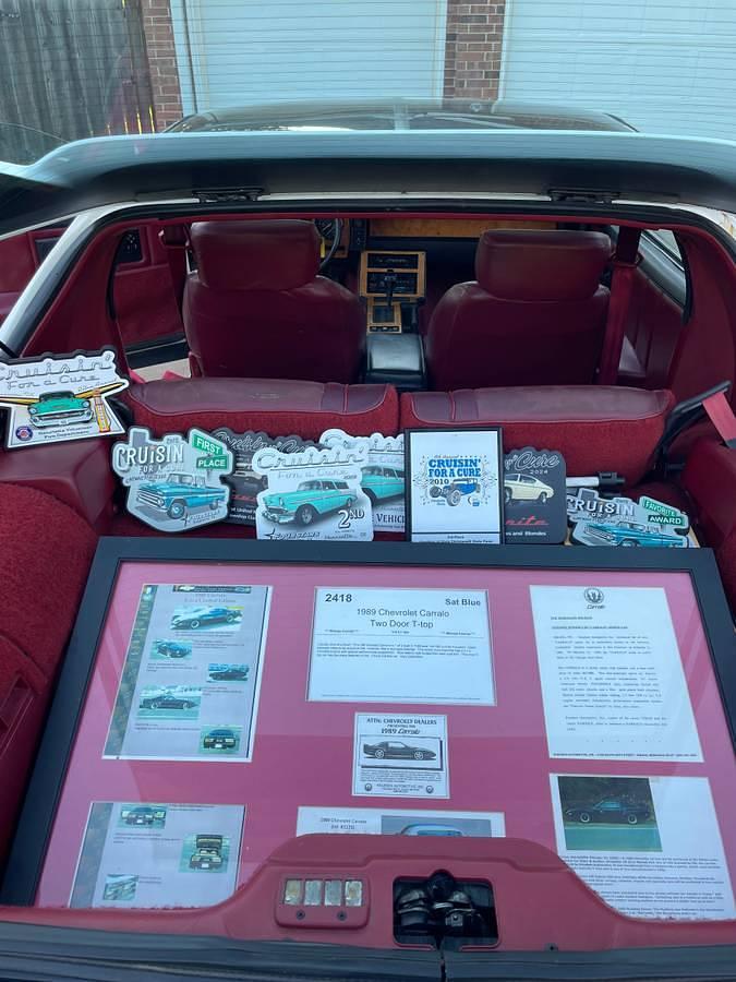 Used 1989 Chevrolet Camaro Carralo Special Edition – 1 of 2