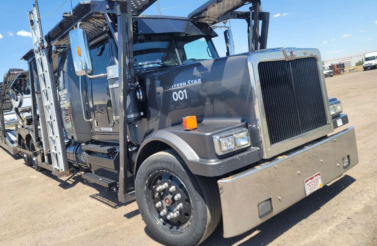 Used 2016 Western Star 4700 | Detroit DD13 455 HP | 9-Car Cottrell CX-09 Hauler | Rebuilt Transmission | Fleet Ready