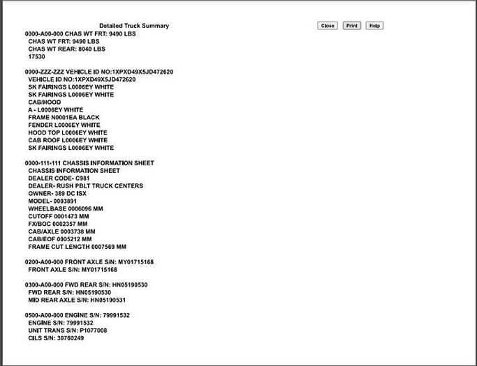 Used 2017 Peterbilt 389 Dump Truck