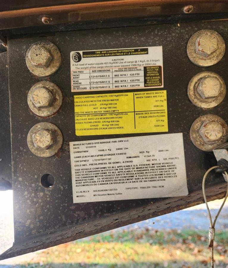 Used 2019 DRV MOBILE SUITES 44 HOUSTON Fifth Wheel