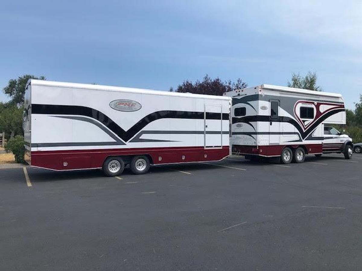 Used 2015 Dodge RAM with Camper and Trailer