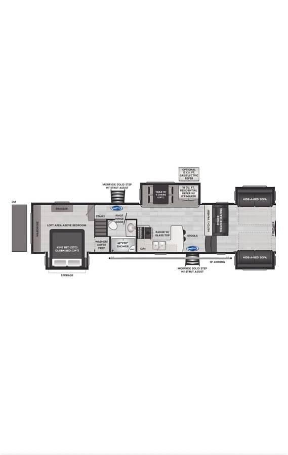 Used 2021 Keystone Montana High Country 377FL