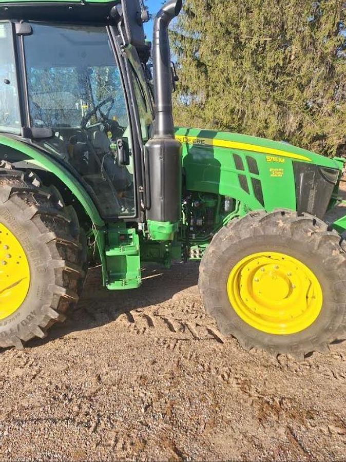 Used 2022 John Deere 5115M PowerQuad Plus / Power 8 Utility Tractor